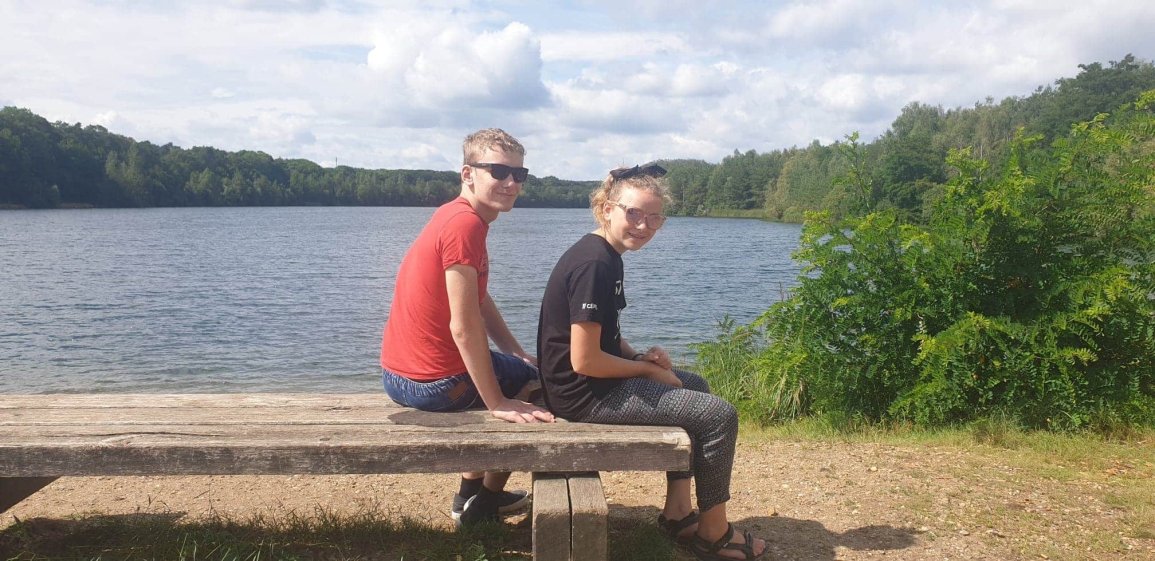 uitzicht over de plassen