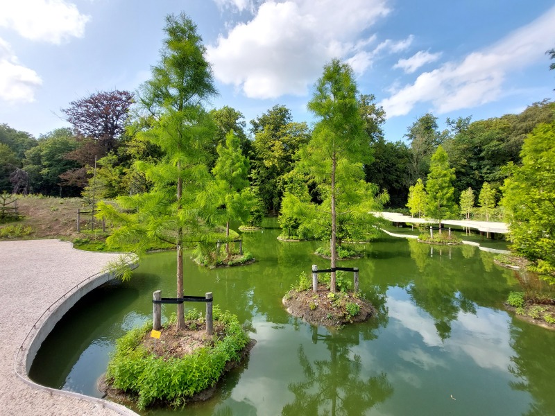 Eilandtuin in de Planentuin