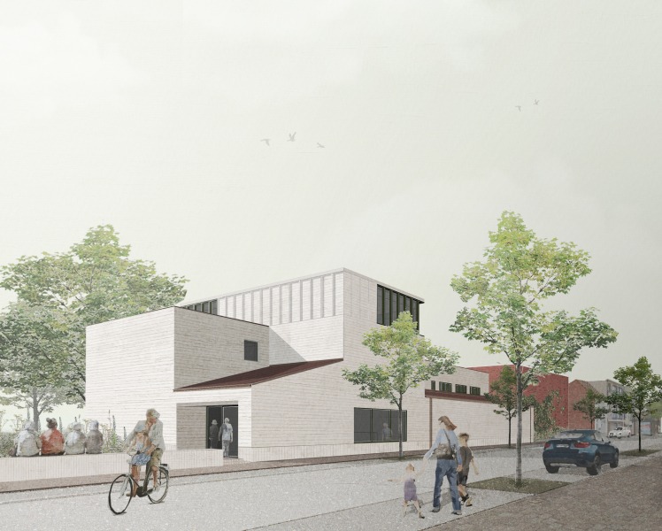 Ingang nieuwe NAVIGO Visserijmuseum