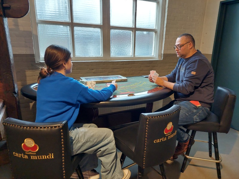 Een partijtje poker :-)