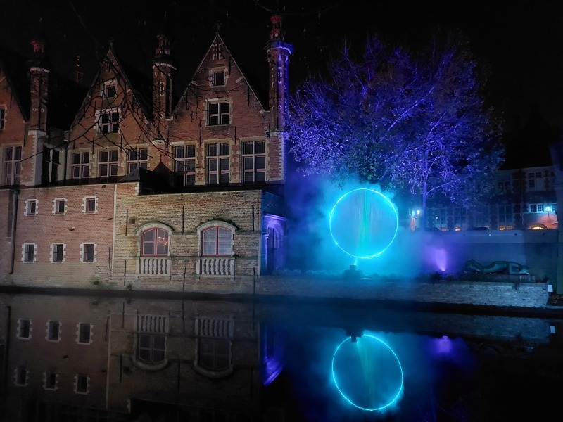 Wintergloed in Brugge
