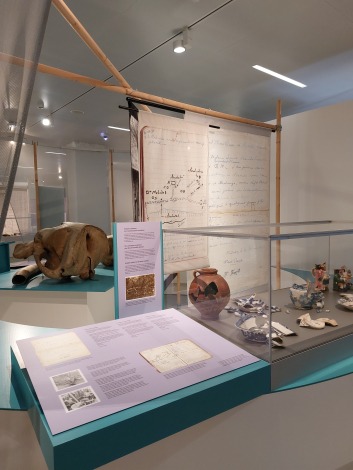 Een beeld op de tijdelijke collectie ReThinking collections