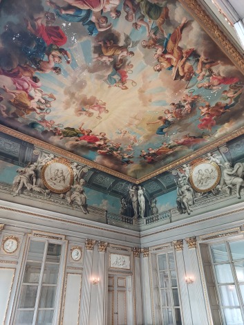 Plafond in Hôtel D'Haene Steenhuyze