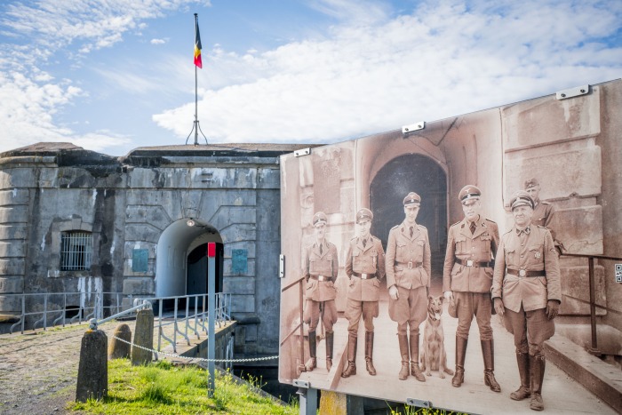 De kampleiding van Fort Breendonk
