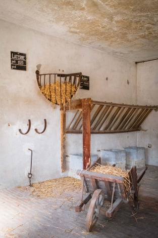 De paardenstal in Fort Breendonk