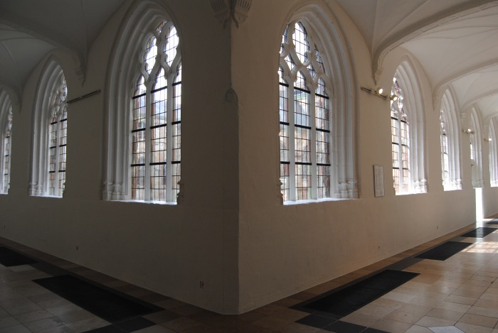 Kloostergang in de Sint-Pietersabdij