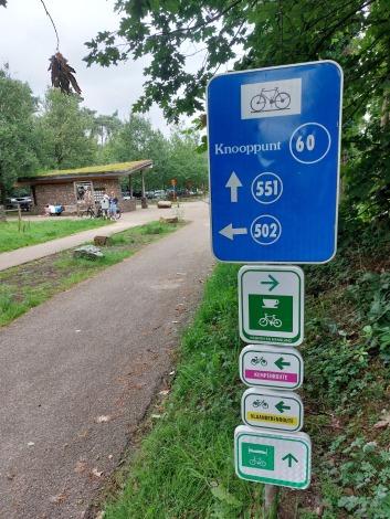 Fietsroutes bij de Mechelse Heide