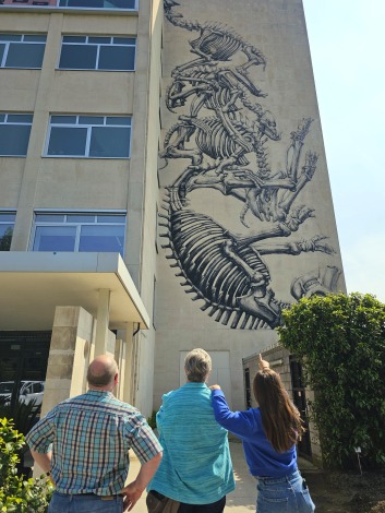 Skeletten herkennen in de streetart