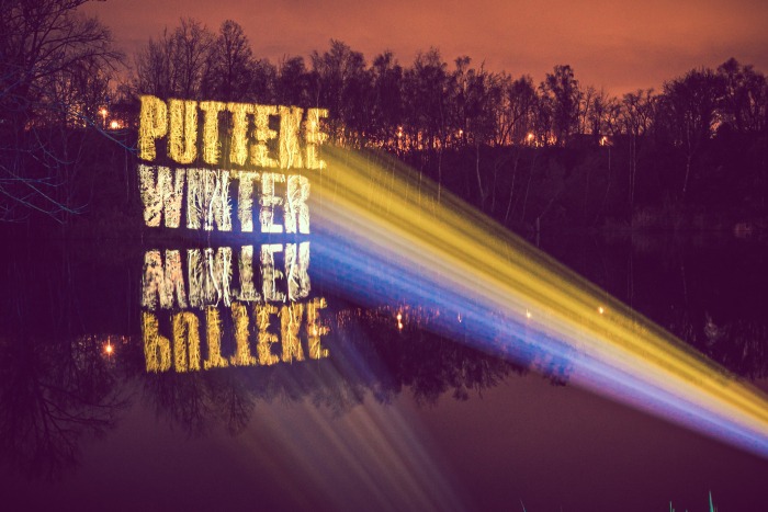 Putteke Winter De Schorre lichteffect