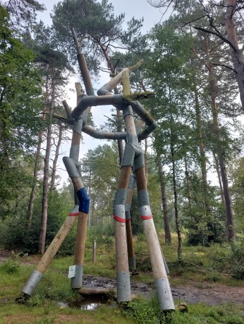 Stokkenmannen in Kattevennen in Genk