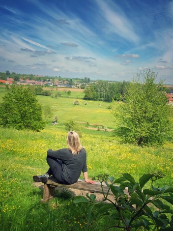 Genieten van het uitzicht in zuid Sint-Truiden