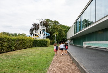 Finse piste rond het domein