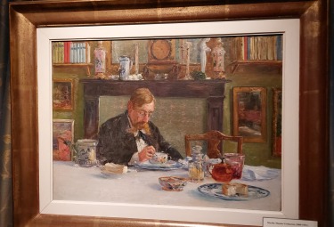 Schilderij van Emile Verhaeren door Marthe Massin