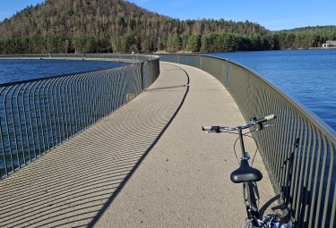 Fietsen tussen de mijnterrils