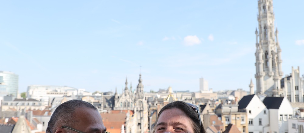 Een biertje proeven met uitzicht