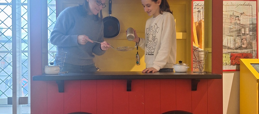Frietjes bakken