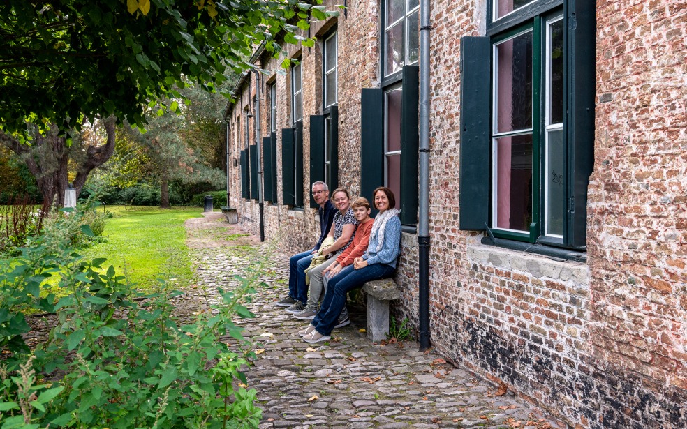 Even pauzeren bij het Gezellehuis