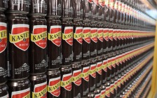 Een wand van Kasteelbier