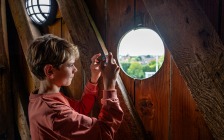 Panoramisch uitzicht vanuit de molen